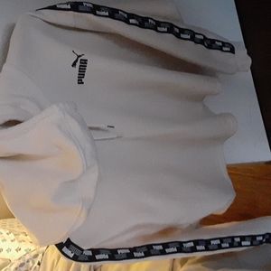 Croped puma hoodie